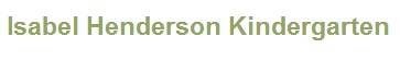 Isabel Henderson Kindergarten - Child Care Sydney 0