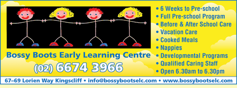Bossy Boots Early Learning Centre - Child Care Sydney 1