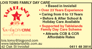 Lois Toms Family Day Care - Child Care Sydney 4