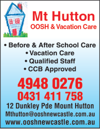 Mount Hutton OOSH & Vacation Care - Child Care Sydney 6