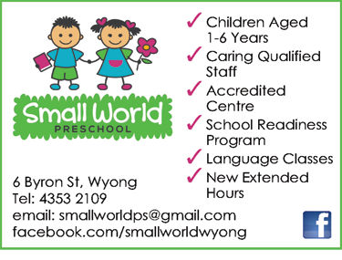 Small World Preschool Wyong - Child Care Sydney 6