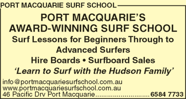 Surf Lessons With Port Macquarie Surf School - Child Care Sydney 6